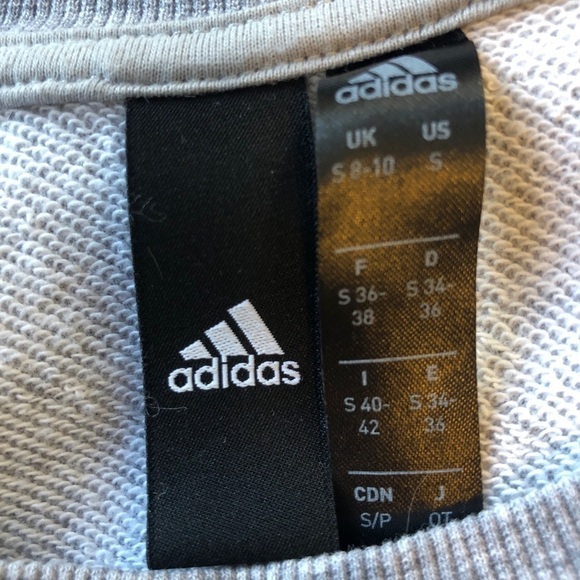 Adidas Split Hem Crew Neck - Picture 8 of 9